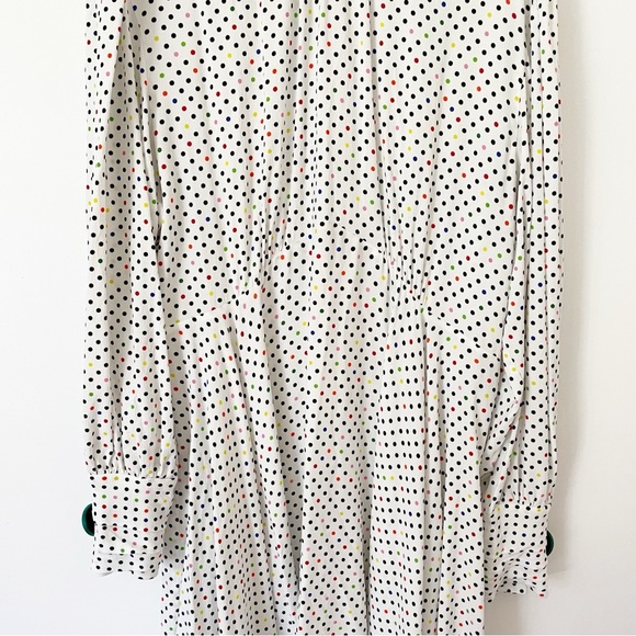 NWOT CHRISTOPHER KANE
Polka Dot Tie Neck Dress - White size 12 - Picture 9 of 16